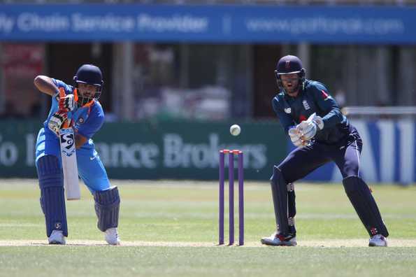 Pant's unbeaten 64 helped India overhaul the target in the penultimate over. Pant's unbeaten 64 helped India overhaul the target in the penultimate over.