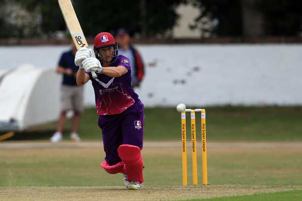 Loughborough Lighting openers Rachael Haynes and Sophie Devine blazed away to a 90-run opening stand. Loughborough Lighting openers Rachael Haynes and Sophie Devine blazed away to a 90-run opening stand.
