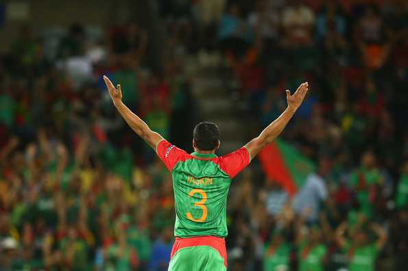 Taskin was suspended from bowling during the World T20. Taskin was suspended from bowling during the World T20.