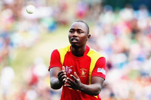 Chatara had injured his left ankle during the warm-up game. Chatara had injured his left ankle during the warm-up game.