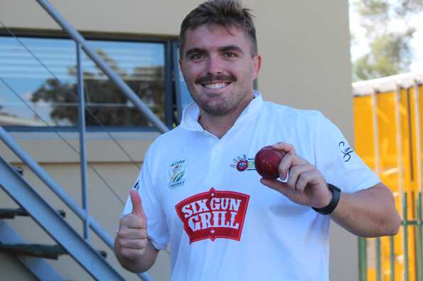 Sean Whitehead claimed 10 for 36 in the second innings. Sean Whitehead claimed 10 for 36 in the second innings.