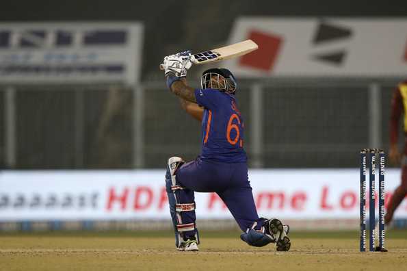 Suryakumar struck a 31-ball 65 Suryakumar struck a 31-ball 65