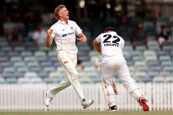 Will Sutherland finished with figures of 5/78. Will Sutherland finished with figures of 5/78.