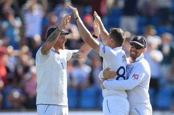 Matty Potts bagged two wickets on Day 3, including that of Kane Williamson Matty Potts bagged two wickets on Day 3, including that of Kane Williamson