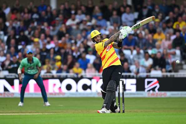 Hales cracked 29-ball 59, including six fours and four sixes Hales cracked 29-ball 59, including six fours and four sixes