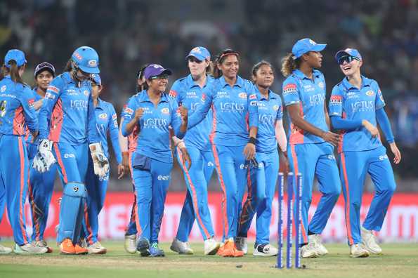 MI came up with another clinical show to register a hat-trick of victories MI came up with another clinical show to register a hat-trick of victories
