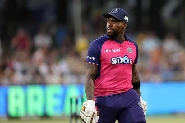 The incident took place in Johannesburg, where the West Indian cricketer is travelling to represent the Paarl Royals franchise The incident took place in Johannesburg, where the West Indian cricketer is travelling to represent the Paarl Royals franchise