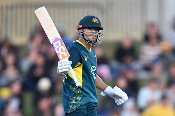David Warner scored a 36-ball 70 in his 100th T20I David Warner scored a 36-ball 70 in his 100th T20I