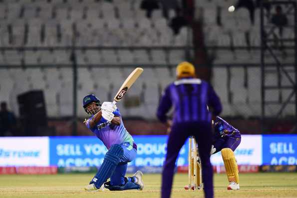 Charles hit 53 off just 29 balls. Charles hit 53 off just 29 balls.
