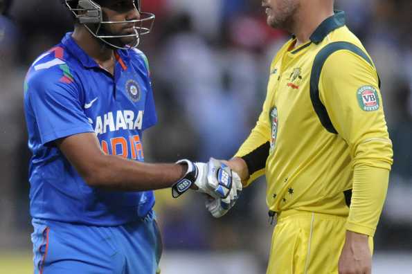 Rohit Sharma became the third batsman to score a double century in ODIs.