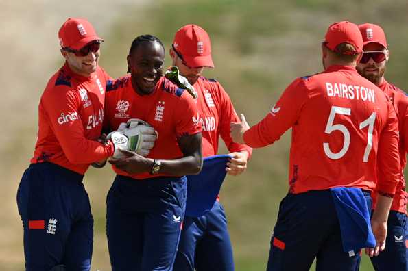 A ruthless bowling performance was at the heart of England's dominant win over Oman A ruthless bowling performance was at the heart of England's dominant win over Oman