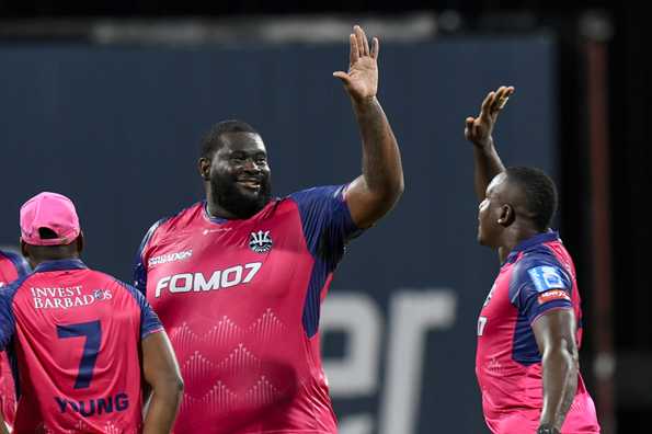 Rakheem Cornwall bagged five wickets Rakheem Cornwall bagged five wickets