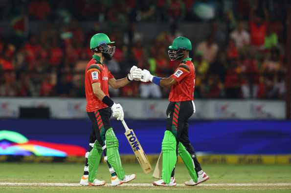 Guyana thrashed Barbados in Qualifier 2. Guyana thrashed Barbados in Qualifier 2.