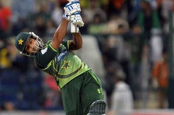 Pakistan's cricketer Asad Shafiq plays a shot during the Twenty20 match against Sri Lanka at the Sheikh Zayed Cricket Stadium in Abu Dhabi. Pakistan put up another clinical performance to win the only Twenty20 by five wickets against Sri Lanka at Abu Dhabi stadium on Friday, blanking their rivals in all three forms of the game. Pakistan's cricketer Asad Shafiq plays a shot during the Twenty20 match against Sri Lanka at the Sheikh Zayed Cricket Stadium in Abu Dhabi. Pakistan put up another clinical performance to win the only Twenty20 by five wickets against Sri Lanka at Abu Dhabi stadium on Friday, blanking their rivals in all three forms of the game.