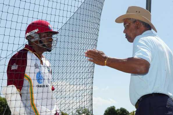 From one legend to another: Gary Sobers has some tips for Brian Lara. From one legend to another: Gary Sobers has some tips for Brian Lara.