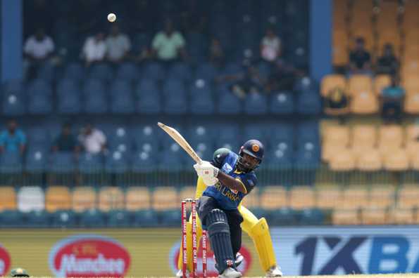 Charith Asalanka scored his fourth ODI century Charith Asalanka scored his fourth ODI century