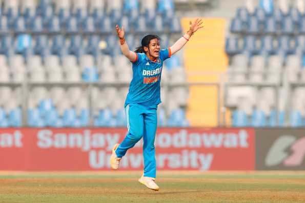 Amanjot Kaur, who recently won the Emerging Player award in the WPL, has been handed a central contract despite not playing for the national team since January 2024 Amanjot Kaur, who recently won the Emerging Player award in the WPL, has been handed a central contract despite not playing for the national team since January 2024