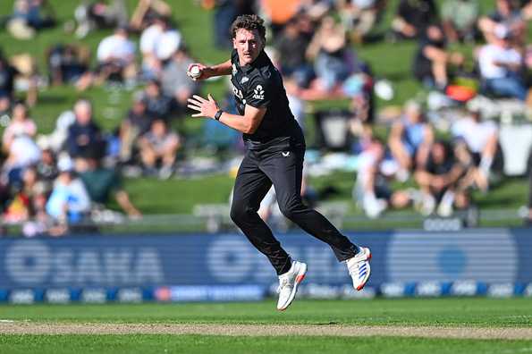 Nathan Smith bagged four wickets Nathan Smith bagged four wickets