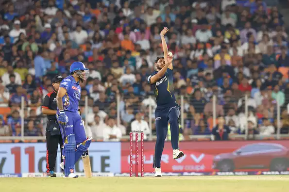 Gujarat Titans bowlers resorted to 33 slow deliveries Gujarat Titans bowlers resorted to 33 slow deliveries