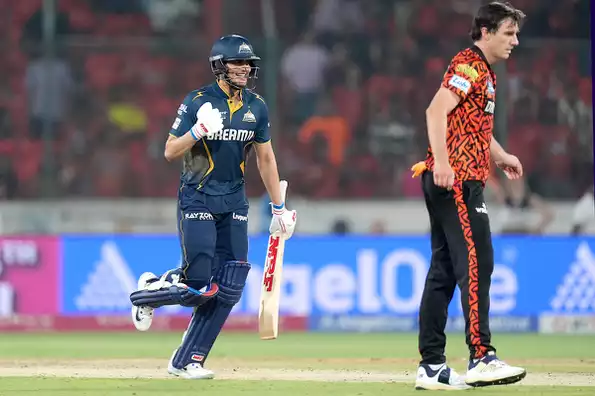 Gill was unbeaten on 61 as GT chased down SRH's 152 with 20 balls to spare. Gill was unbeaten on 61 as GT chased down SRH's 152 with 20 balls to spare.