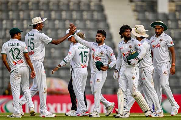 Mehidy Hasan Miraz completed a five-fer for Bangladesh Mehidy Hasan Miraz completed a five-fer for Bangladesh