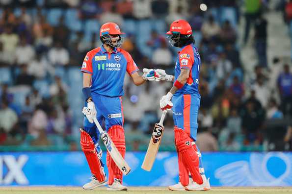 Rahul and Axar put on an unbeaten 56-run stand Rahul and Axar put on an unbeaten 56-run stand