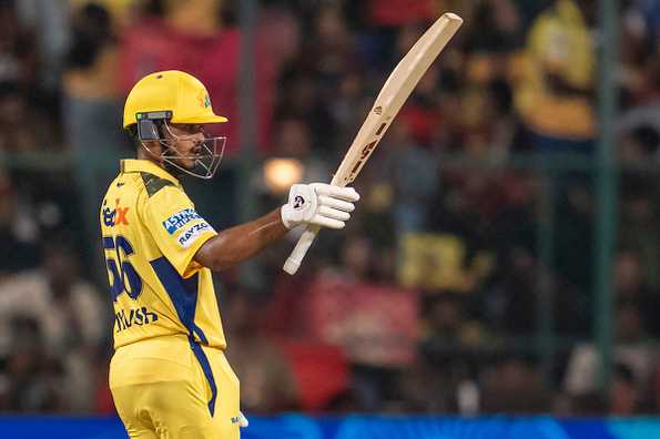 Mhatre was one hit away from becoming the second-youngest centurion in IPL history. Mhatre was one hit away from becoming the second-youngest centurion in IPL history.