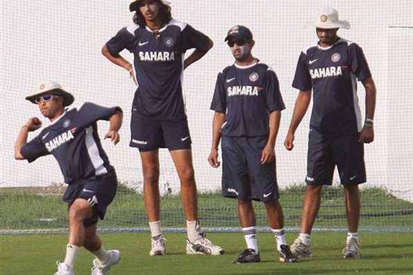 Indian cricketers during a training session in Nagpur on November 4, 2008. India's government has refused permission to send a cricket team for a full tour of Pakistan early next year following the deadly Mumbai attacks, Indian television reported on Sunday. Indian cricketers during a training session in Nagpur on November 4, 2008. India's government has refused permission to send a cricket team for a full tour of Pakistan early next year following the deadly Mumbai attacks, Indian television reported on Sunday.