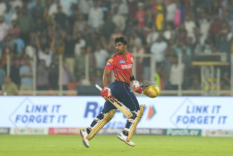 Shashank smashed 61* off just 29 balls in an incredible chase. Shashank smashed 61* off just 29 balls in an incredible chase.