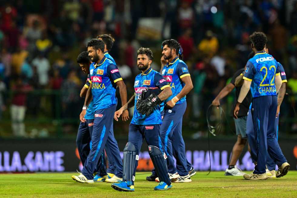 Sri Lanka conceded the T20I 0-3 after a Super Over loss on Tuesday. Sri Lanka conceded the T20I 0-3 after a Super Over loss on Tuesday.